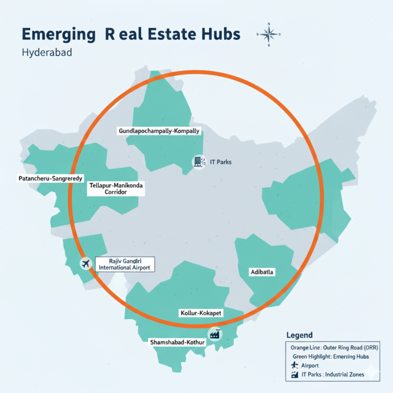 Top Emerging Real Estate Corridors in Hyderabad (2026 Investment Guide)