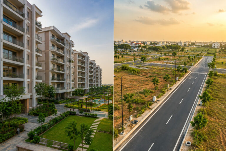Apartment vs Plot: What Makes More Sense in Hyderabad in 2026?