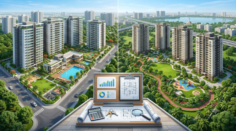 How to Compare Two Apartment Projects Like a Real Estate Expert (2026 Homebuyer’s Guide)
